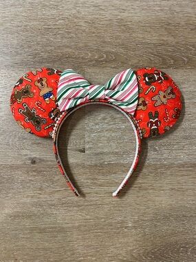 Christmas Gingerbread Minnie Mouse Ears